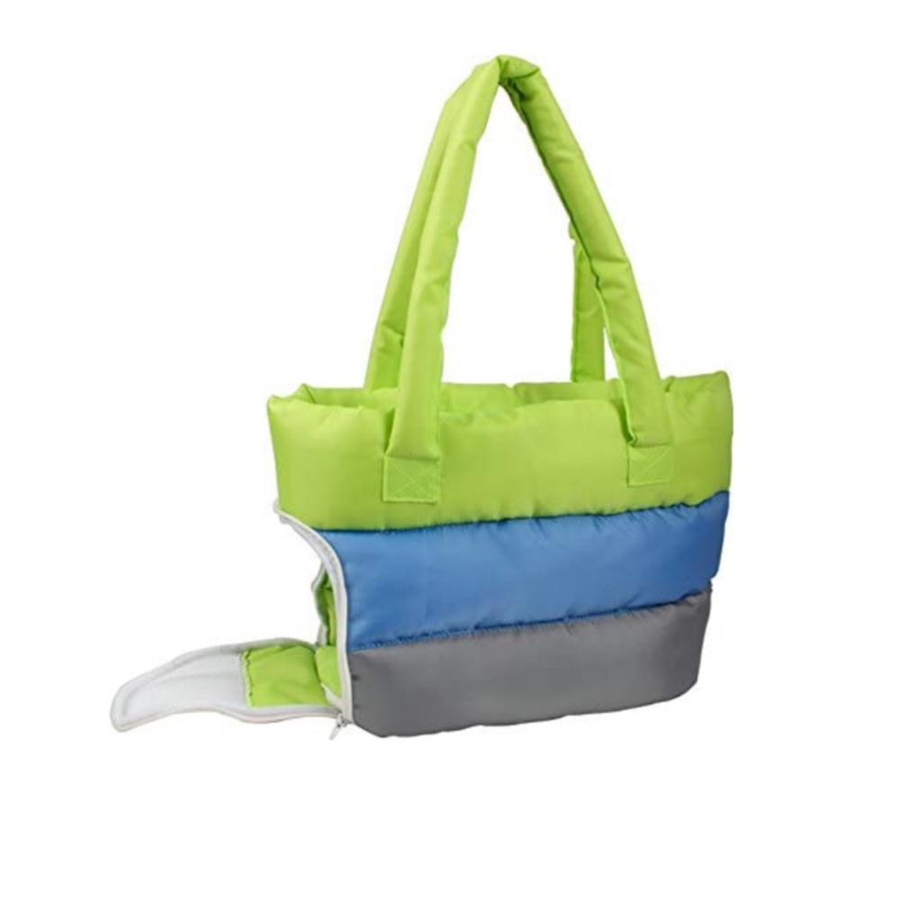 Pet Life Tri-Coloured Insulated Pet Carrier